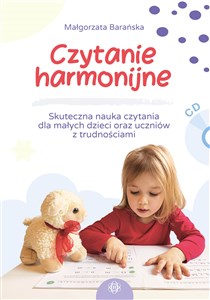 Picture of Czytanie harmonijne z płytą CD Skuteczna nauka czytania dla małych  dzieci oraz uczniów z trudnościami