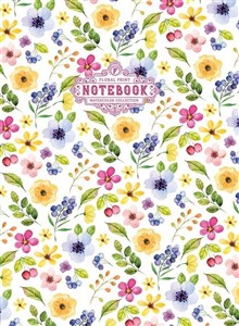 Picture of Notatnik ozdobny 145x197/64K TW Kwiaty FRESH