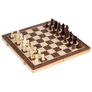 Picture of Drewniane szachy i warcaby magnetyczne, Goki