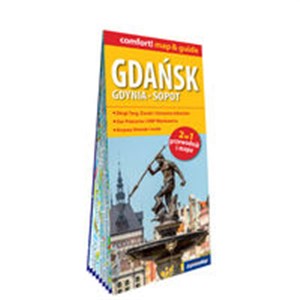 Obrazek Gdańsk Gdynia Sopot laminowany map&guide 2w1 przewodnik i mapa
