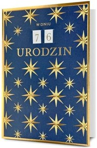 Obrazek Karnet B6 Urodziny (wymienne cyfry)