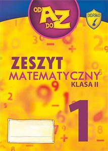 Obrazek Od A Do Z kl. 2 - zeszyt matematyczny cz.1 DIDASKO
