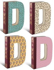 Picture of Alphabooks Notatnik litera - D