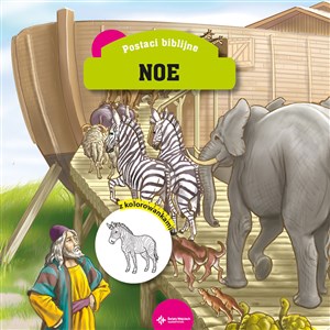 Obrazek Noe Książeczka z kolorowankami