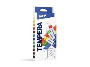 Obrazek Farby tempera 12ml 12szt