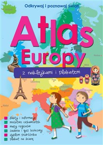 Picture of Atlas Europy z naklejkami i plakatem