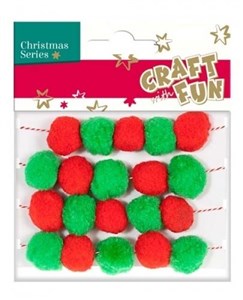 Picture of Ozdoba dekoracyjna girlanda pompony 1,8m