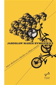 Picture of Adam Mickiewicz odjeżdża na żółtym rowerze