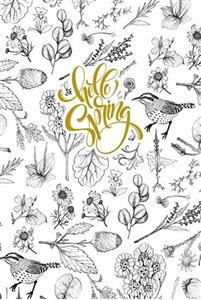 Picture of Notatnik ozdobny 145x197/80K TW Ptaszki FRESH