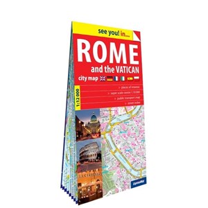 Picture of Rzym i Watykan; papierowy plan miasta 1:12 000