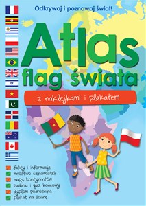 Picture of Atlas flag świata z naklejkami i plakatem
