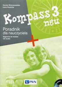 Obrazek Kompass 3 neu Poradnik dla nauczyciela + CD Gimnazjum