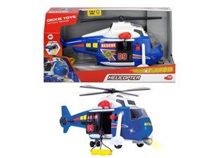 Obrazek Helikopter ratowniczy niebieski 40 cm