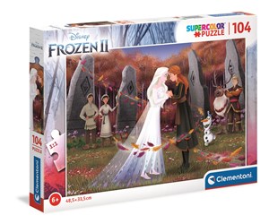 Obrazek Puzzle 104 super color Frozen 2 25719