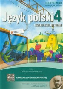 Obrazek Język polski 4 Podręcznik Kształcenie językowe szkoła podstawowa