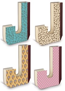 Obrazek Alphabooks Notatnik litera - J