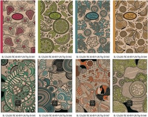 Picture of Notatnik ozdobny 125x200 80 stron linia mix