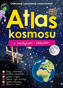 Obrazek Atlas kosmosu z naklejkami i plakatem