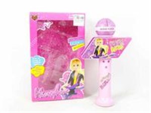 Obrazek Mikrofon na baterie 23cm z nagrywaniem