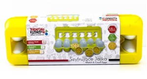 Picture of Radosne kształty Szyfrujące jajka 12 sztuk