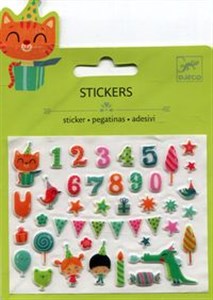 Obrazek Naklejki wypukłe Urodziny