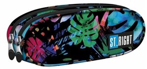 Obrazek Piórnik saszetka dwukomorowa Egzotyczny Ogród