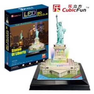 Obrazek Puzzle 3D led statua wolności