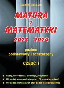 Picture of Matura z matematyki 2023 2024 część 1 poziom podstawowy i rozszerzony