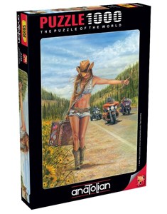 Obrazek Puzzle 1000 Amerykańskie życie