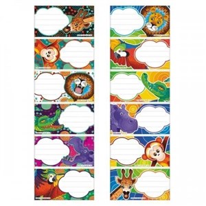 Obrazek Naklejki na zeszyt Safari