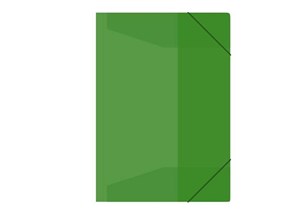 Picture of Teczka z gumką A4 zielona