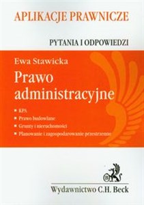 Picture of Prawo administracyjne Pytania i odpowiedzi