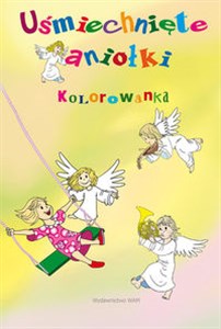 Obrazek Uśmiechnięte aniołki Kolorowanka