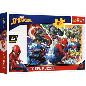 Picture of Puzzle 60 Waleczny Spider-Man