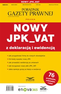 Picture of Nowy JPK_VAT z deklaracją i ewidencją Podatki 6/2020