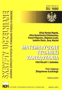 Picture of Matematyczne techniki zarządzania