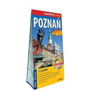 Obrazek Poznań laminowany plan miasta 1:22 000