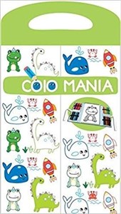 Picture of Colomania Książeczka z kredkami zielona