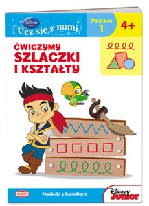 Obrazek Disney Ucz się z nami Disney Junior Ćwiczymy szlaczki i kształty