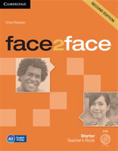 Obrazek face2face Starter Teacher's Book with DVD