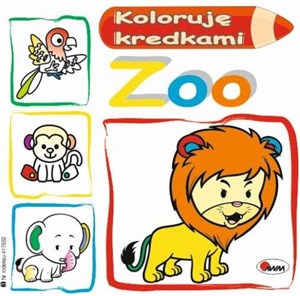 Obrazek Koloruję kredkami Zoo