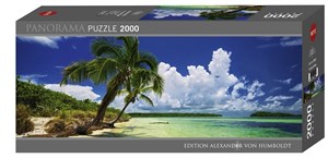 Picture of Puzzle 2000 Panorama Rajskie palmy