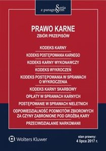 Picture of Prawo karne Zbiór przepisów