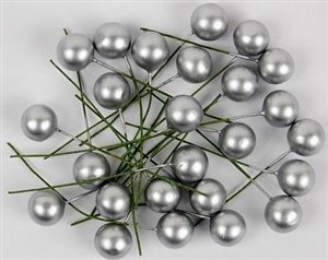 Picture of Owoce ostrzokerzewu srebrne 12cm