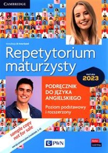 Picture of Repetytorium maturzysty Podręcznik do języka angielskiego Poziom podstawowy i rozszerzony Matura 2023