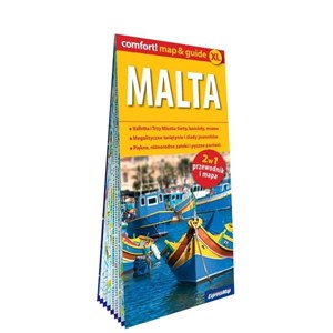 Obrazek Malta laminowany map&guide (2w1: przewodnik i mapa)