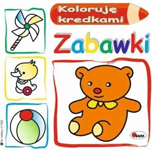 Picture of Koloruję kredkami Zabawki