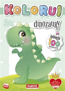 Obrazek Dinozaury. Koloruj