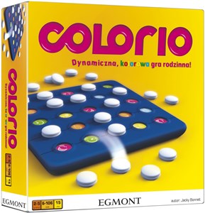 Obrazek Colorio Dynamiczna, kolorowa gra rodzinna