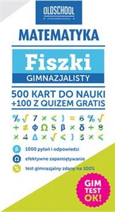 Picture of Matematyka Fiszki gimnazjalisty Gimtest OK!